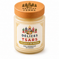Miel de tilleul de Russie 150 g Délices des Tsars sur fond blanc
